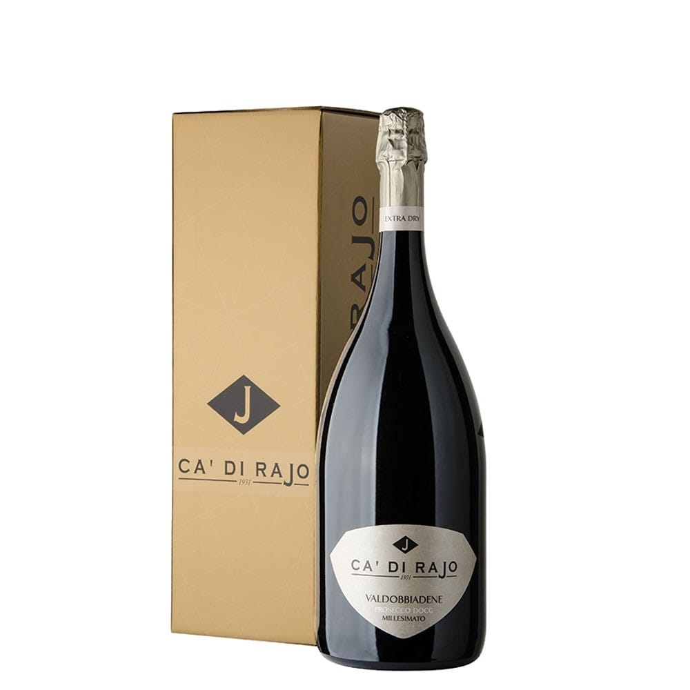 Valdobbiadene Prosecco Superiore Docg Millesimato Extra Dry Jeroboam 3 lt. Ca' di Rajo San