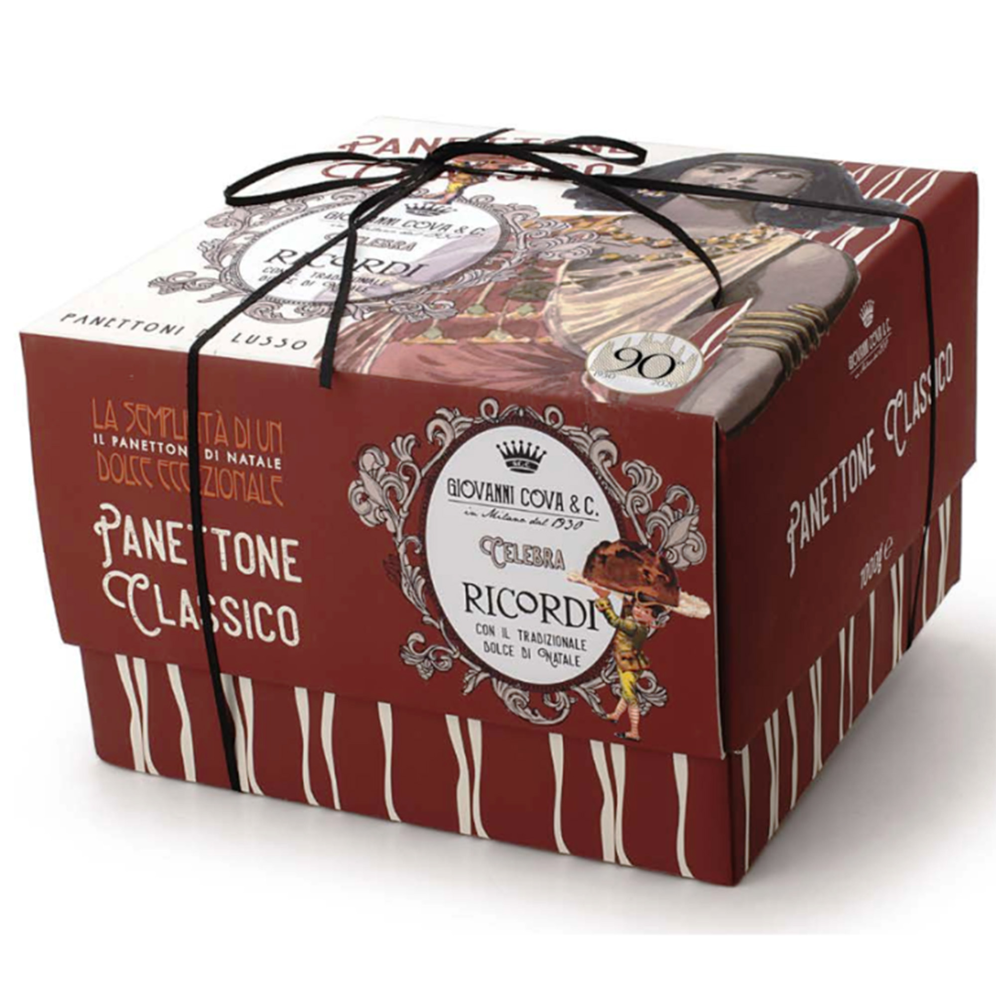 Panettone Classico Scatola Ricordi - Giovanni Cova & C. Milano 1kg