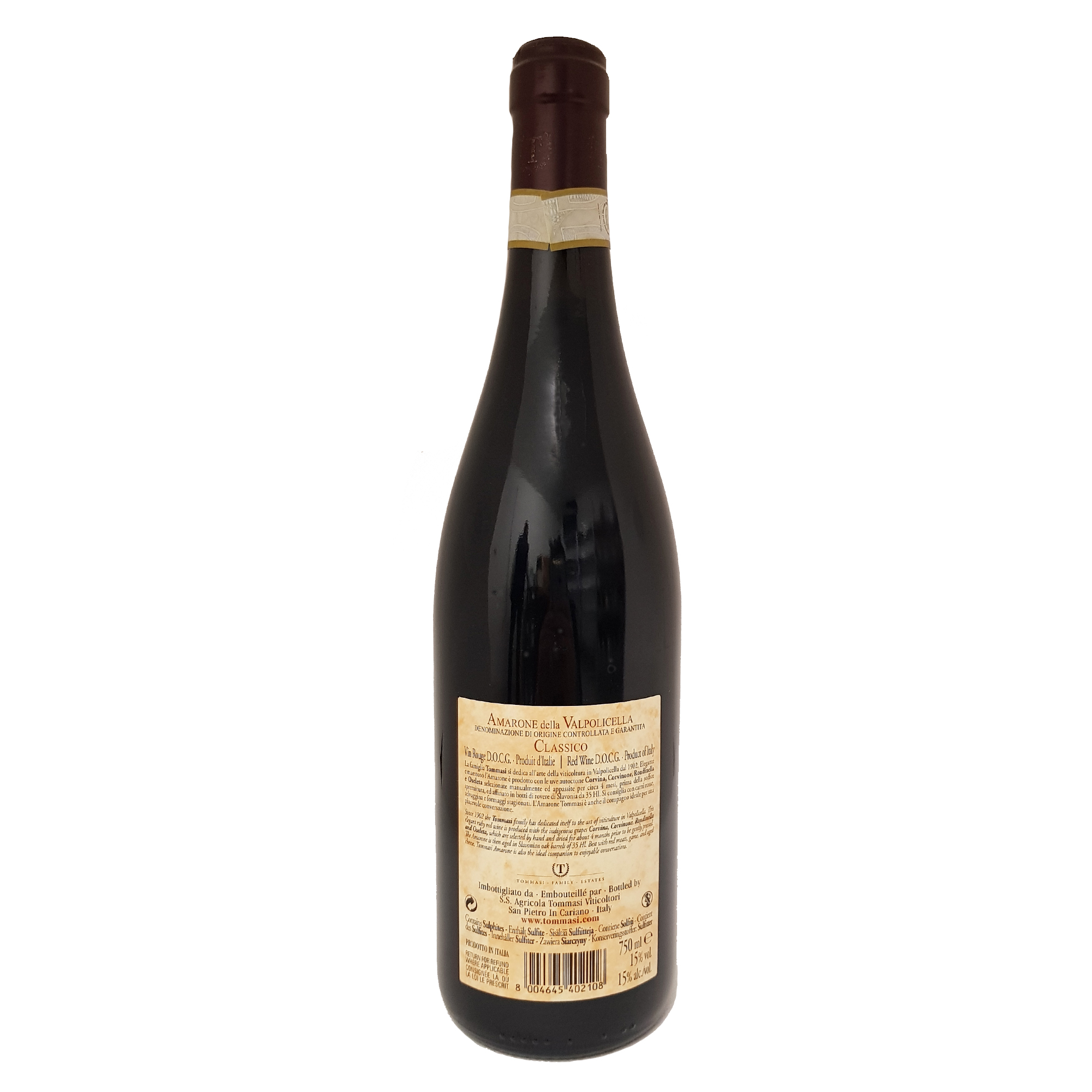 Tommasi Amarone della Valpolicella Classico Docg 2016 - immagine 2