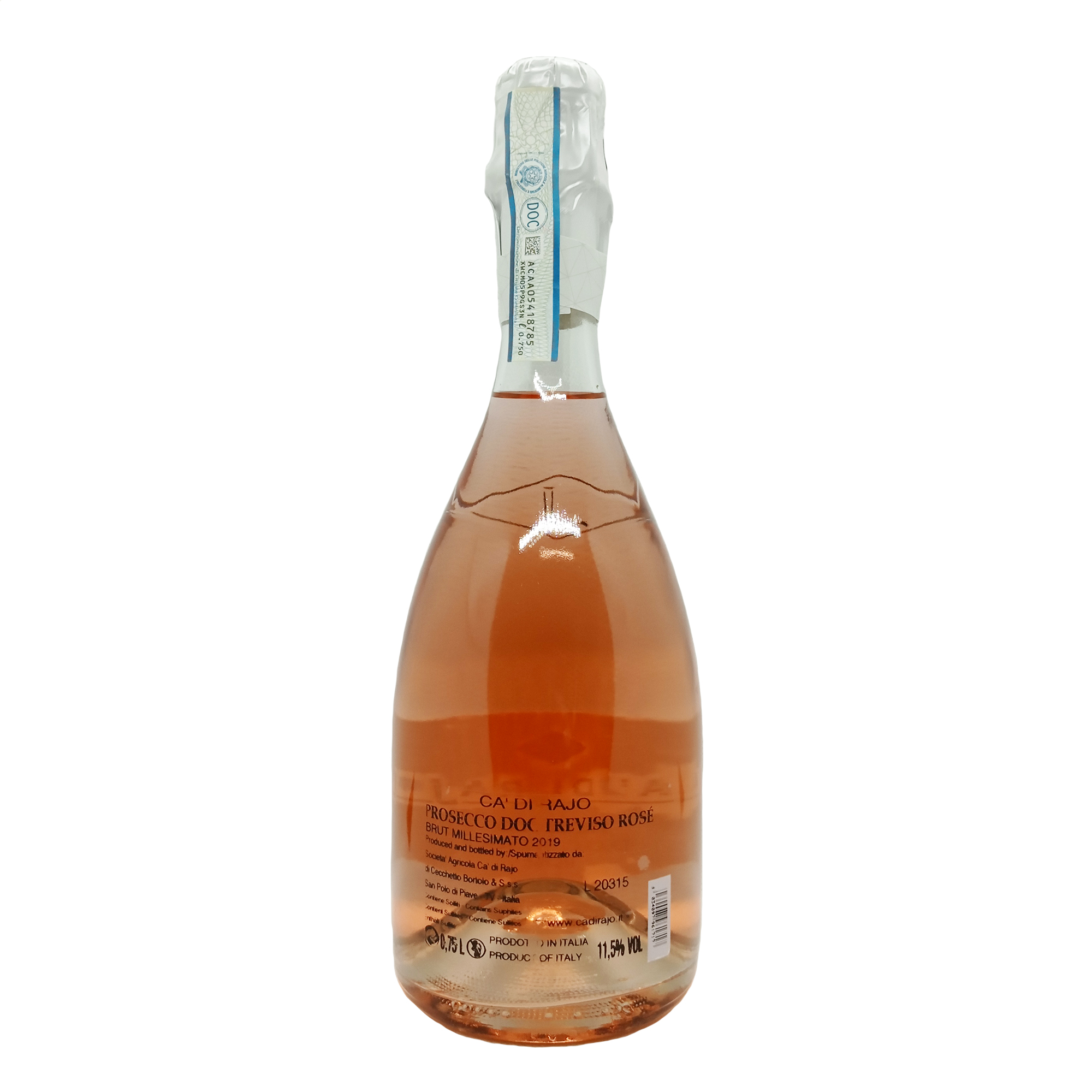 Prosecco Doc Treviso Brut Rosè - Ca di Rajo - immagine 2