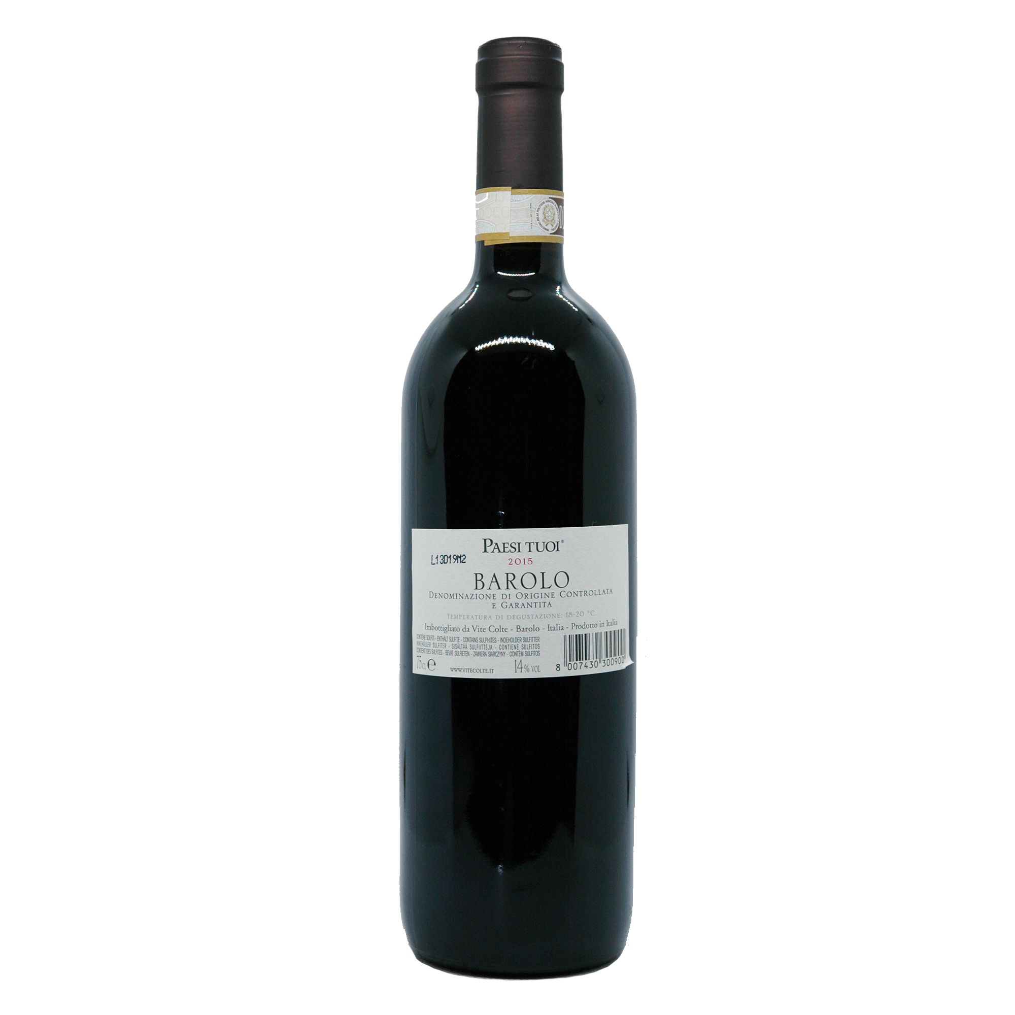 Vite Colte Barolo Docg Paesi Tuoi 2020 | Enoteca San Lorenzo Riccione