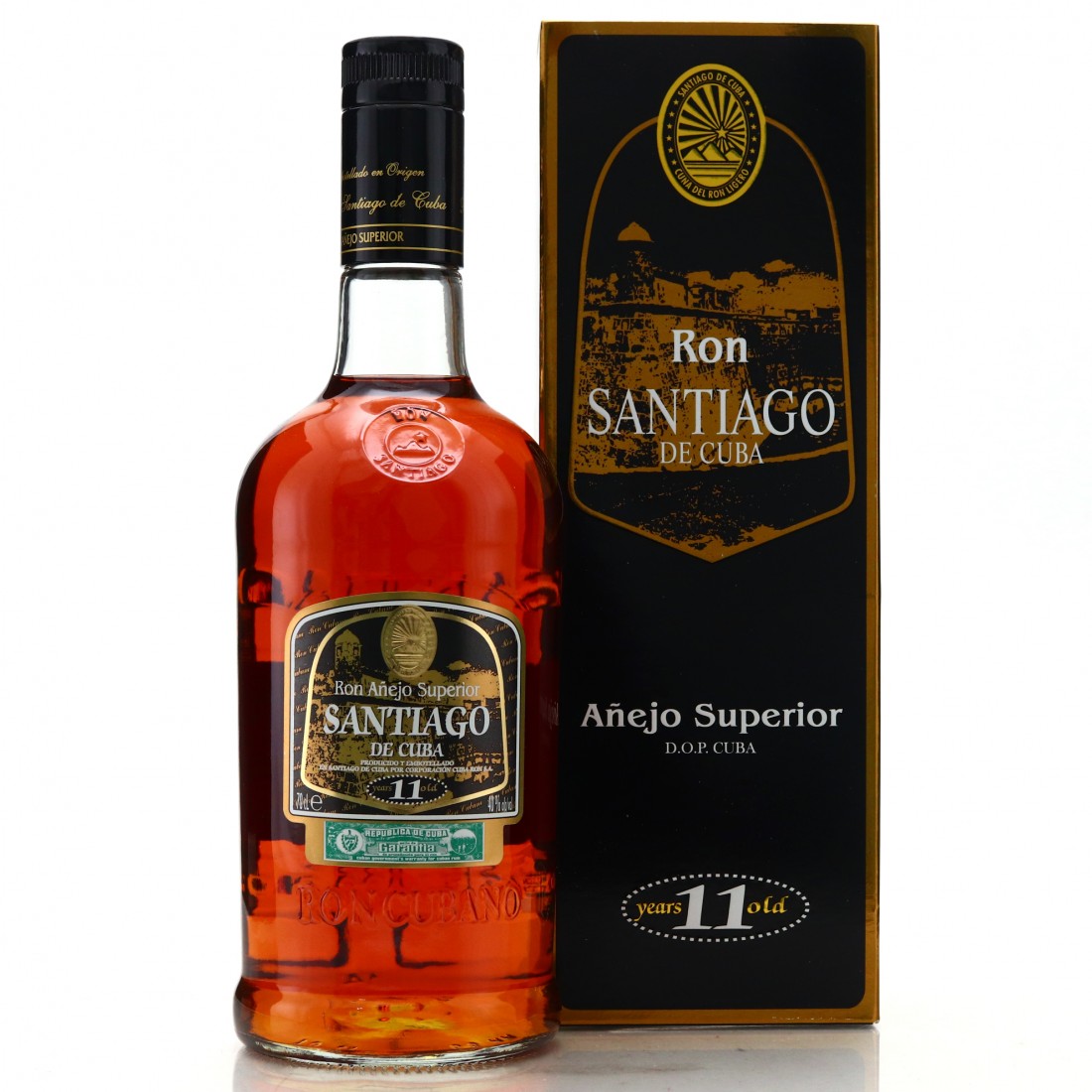 Ron Santiago Añejo Superior 11 Años 70cl