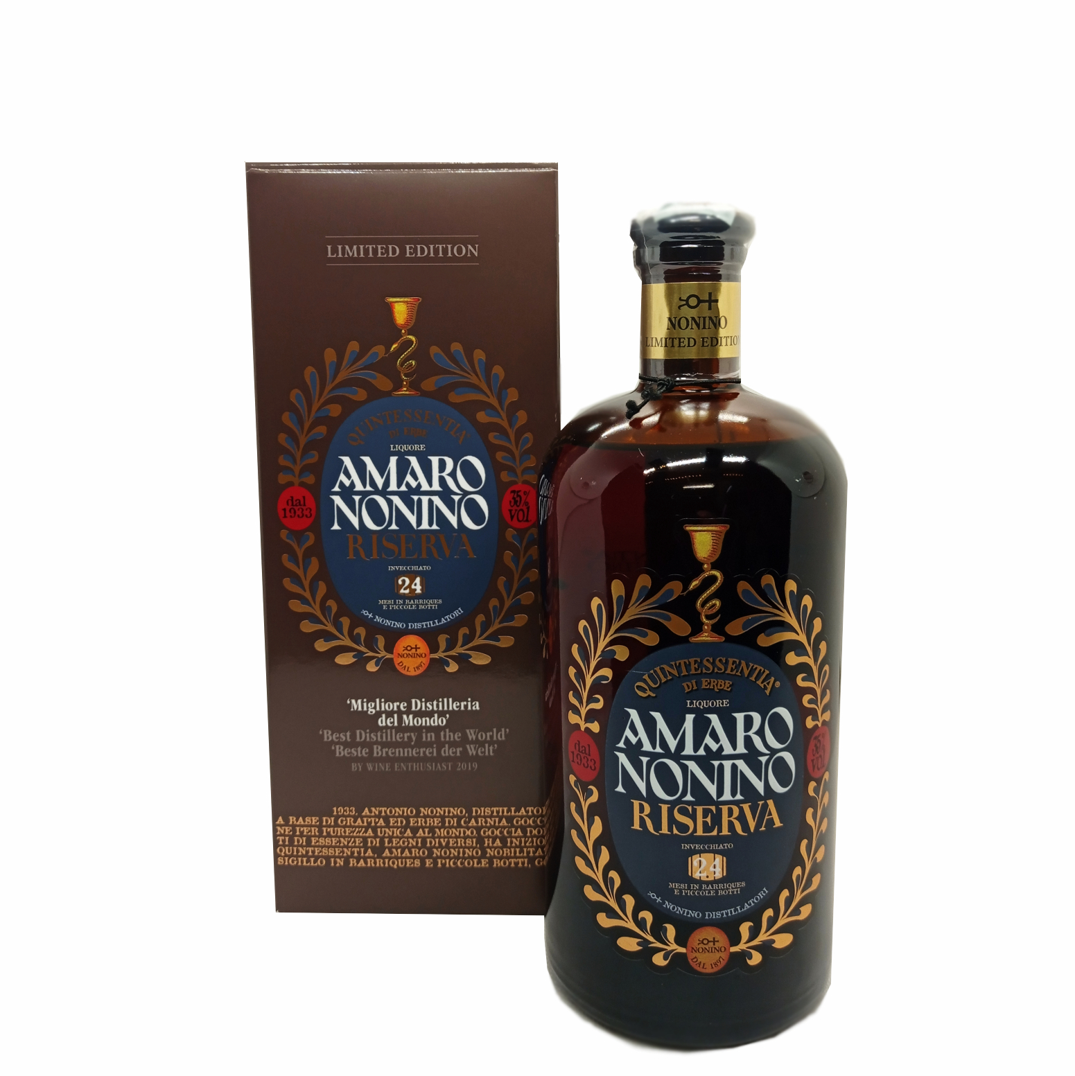 Amaro Quintessentia Riserva Nonino 70cl (Astucciato)