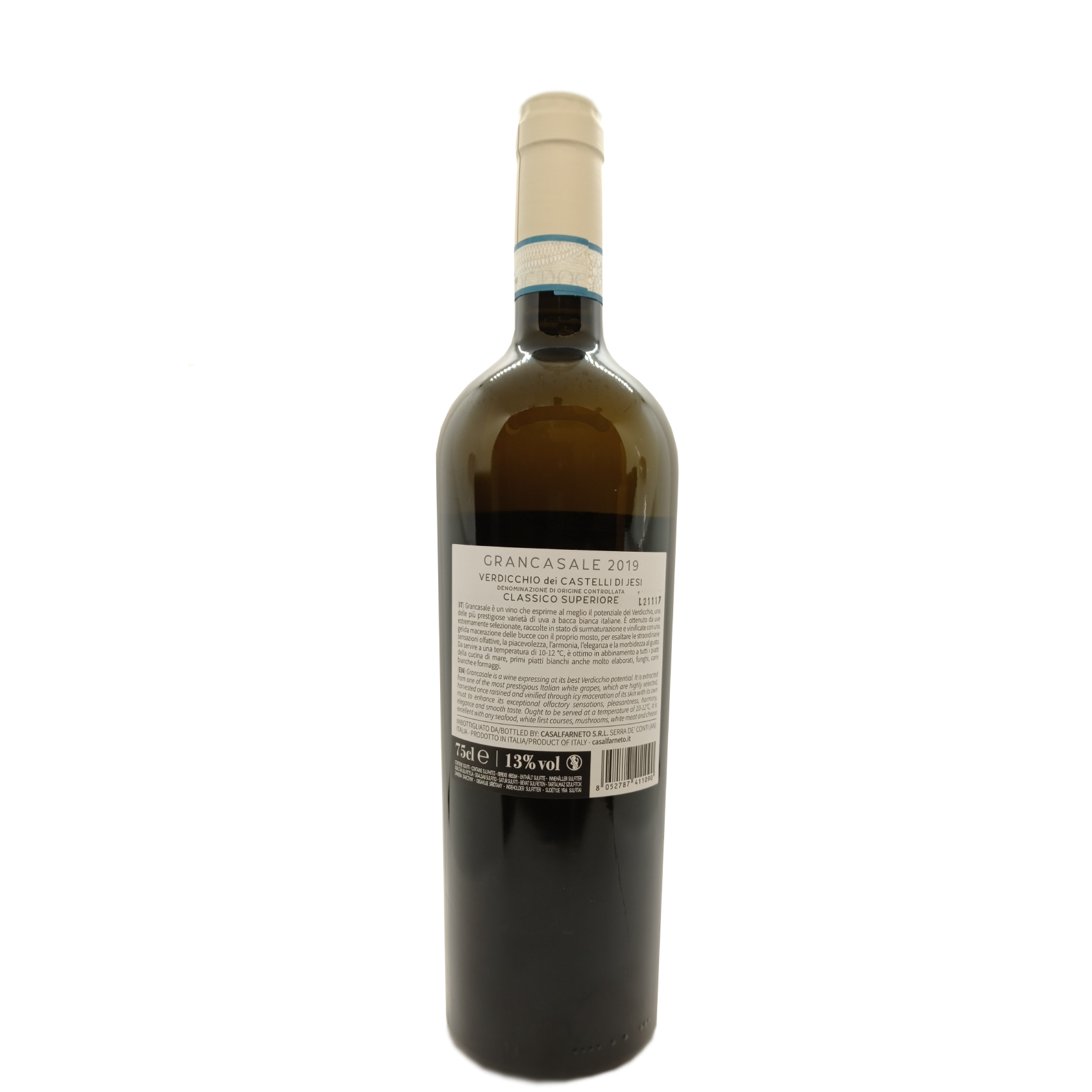 CasalFarneto Verdicchio dei Castelli di Jesi Classico Superiore DOC "Grancasale" 2019 - immagine 2