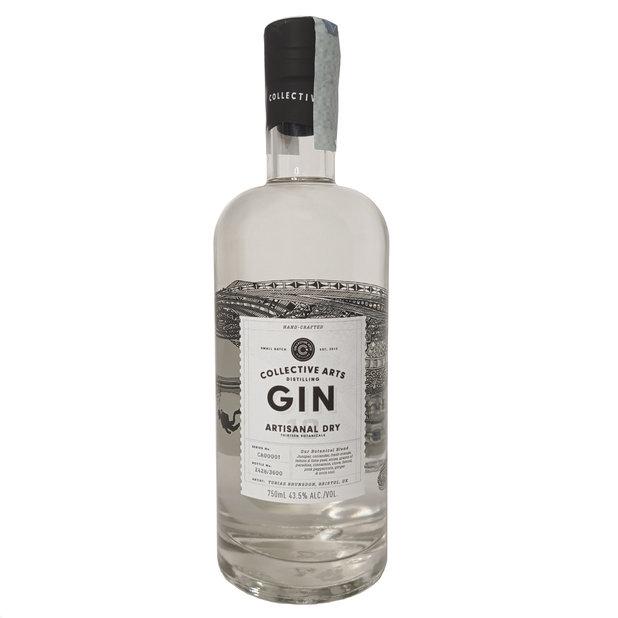 Collective Arts Artisanal Dry Gin 70cl