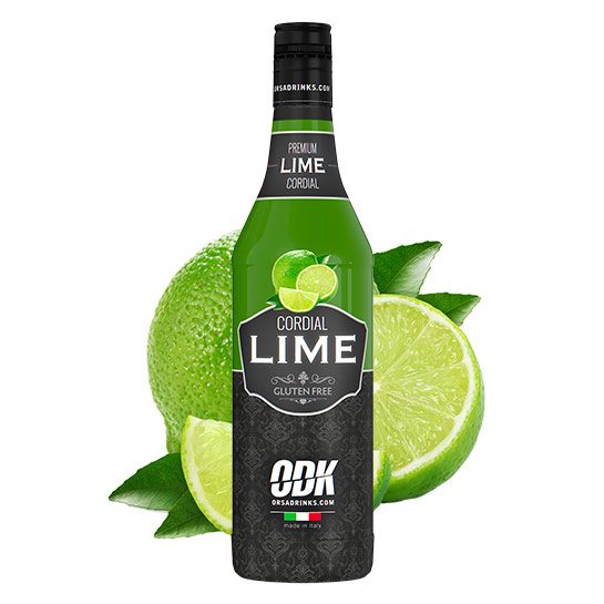 Lime Cordial 'Odk' 750ml Enoteca San Lorenzo Riccione