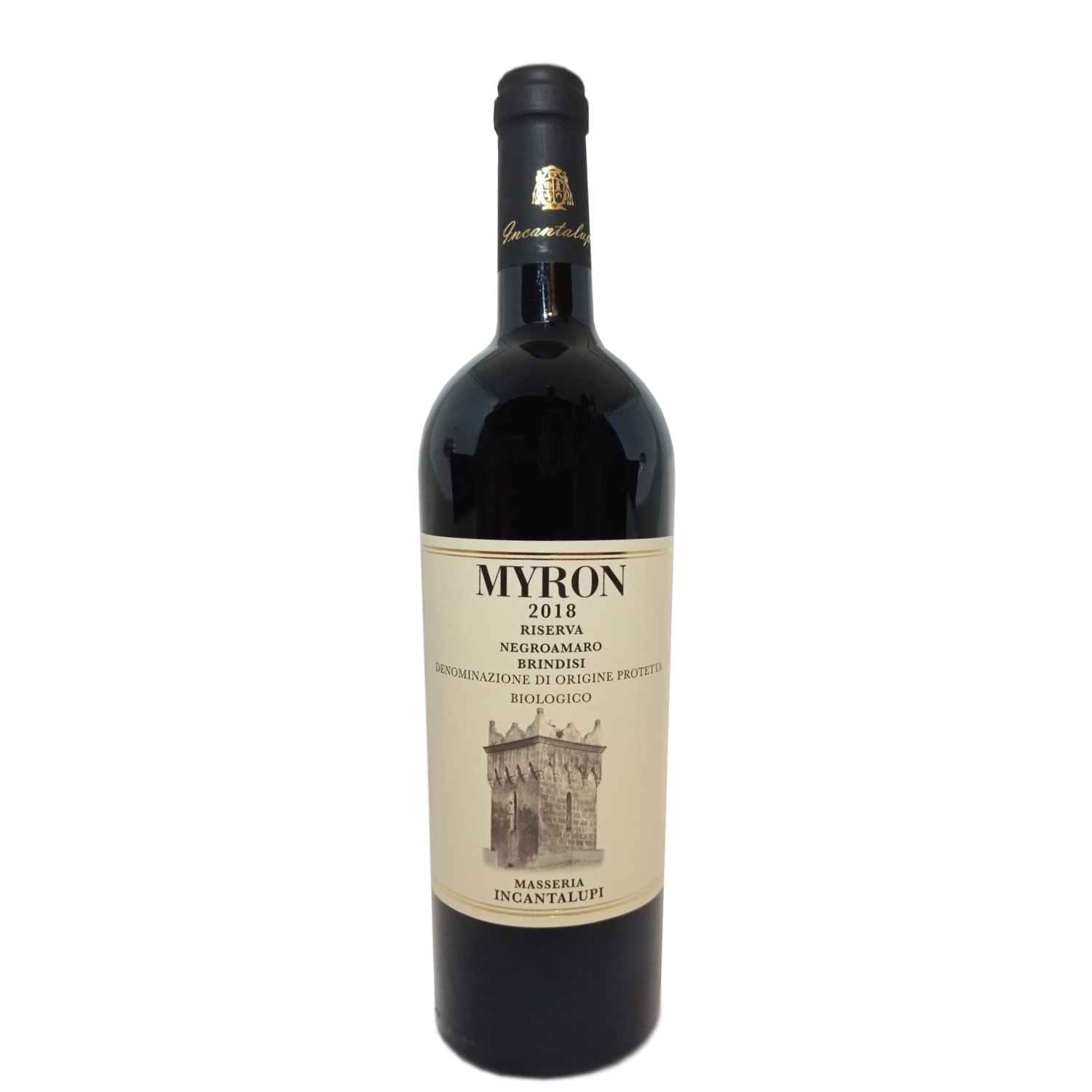 Incantalupi Negroamaro Brindisi Dop Myron Riserva 2018
