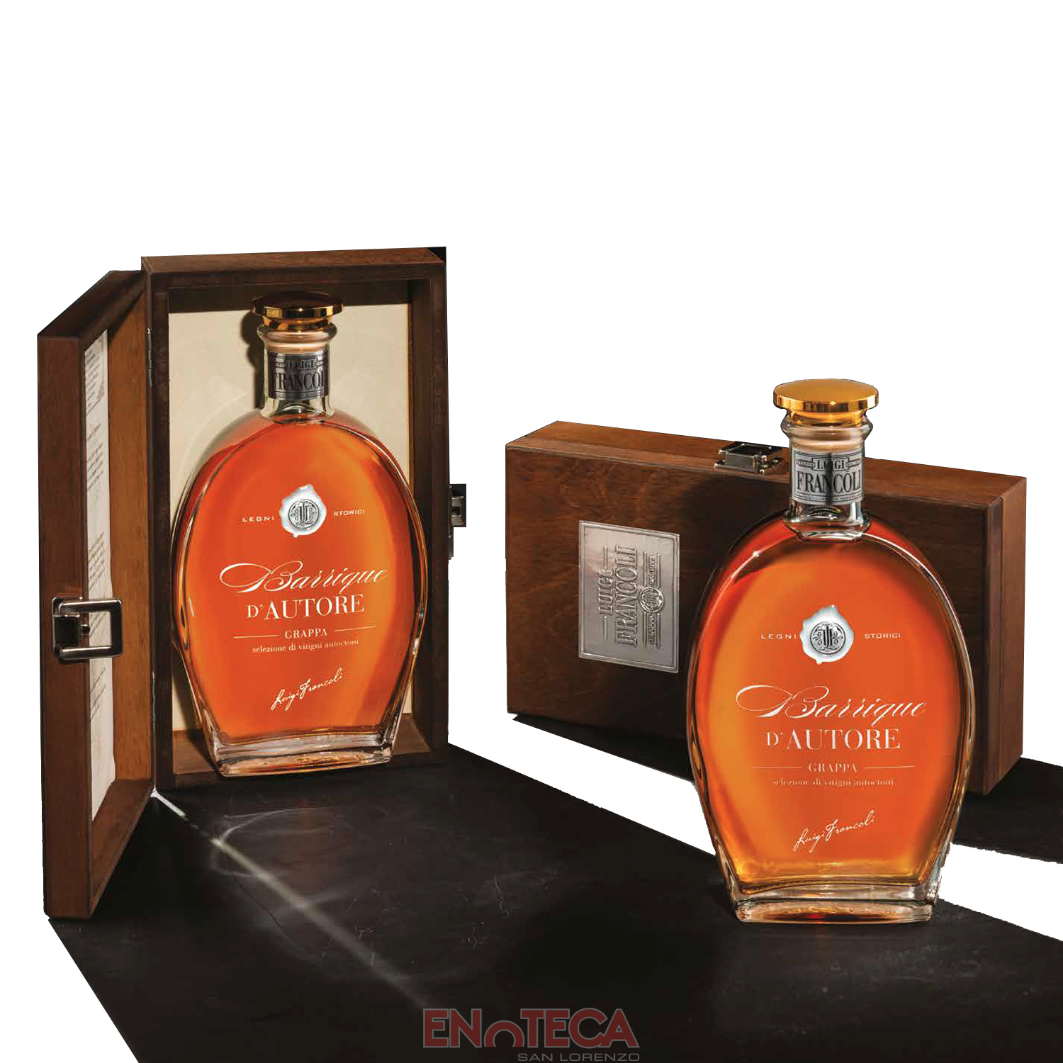 Grappa Barrique D'autore - Luigi Francoli (Confezione Legno)