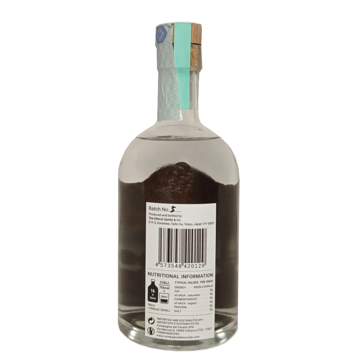 Ethical Craft Gin - Cacao Etique 50cl - immagine 2