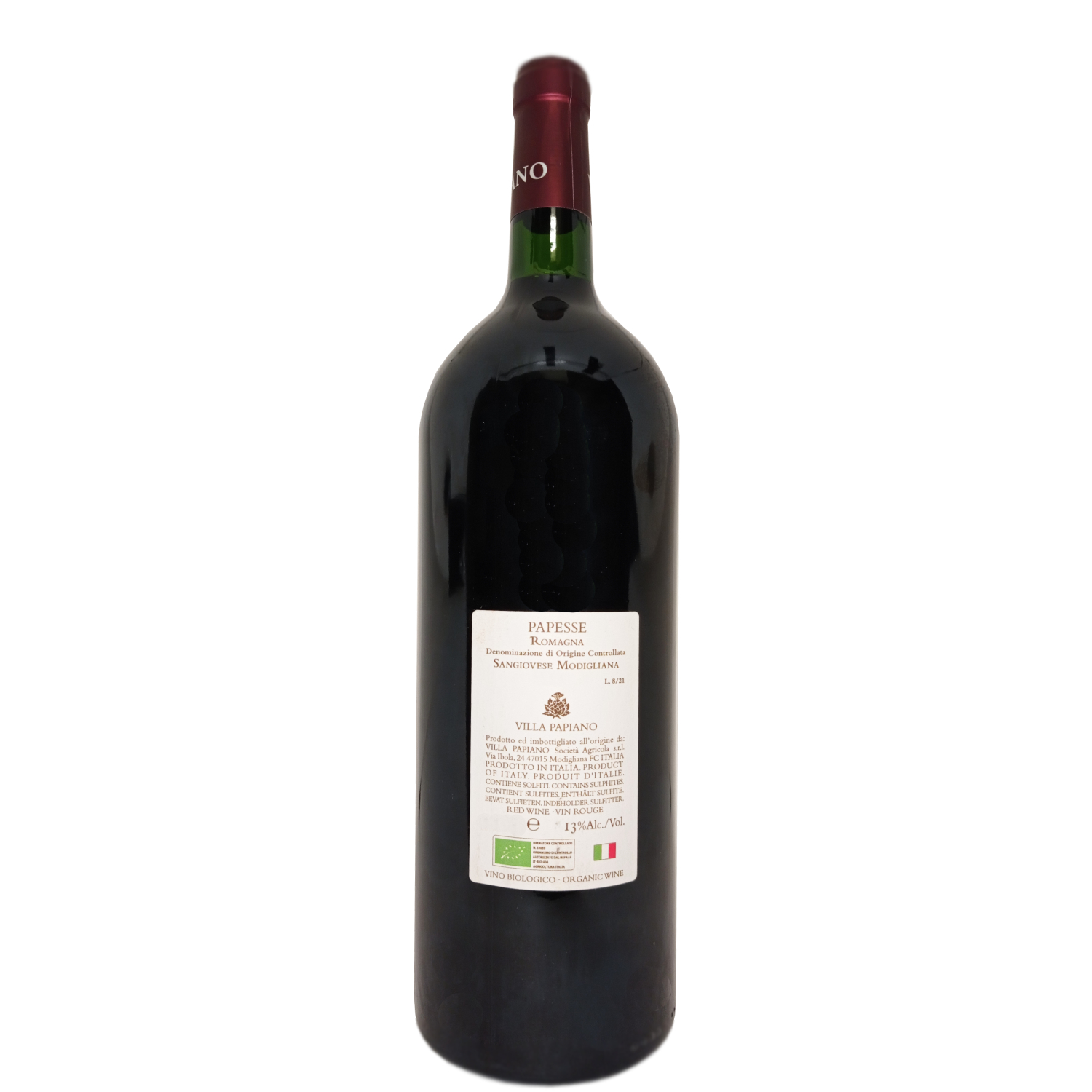 Sangiovese Superiore Papesse 2020 Magnum - Villa Papiano 150cl (Astucciato) - immagine 2