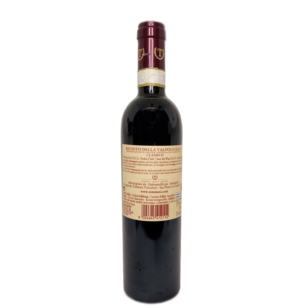 Tommasi Fiorato Recioto della Valpolicella Classico Docg 2018 - Tommasi 375ml - immagine 2
