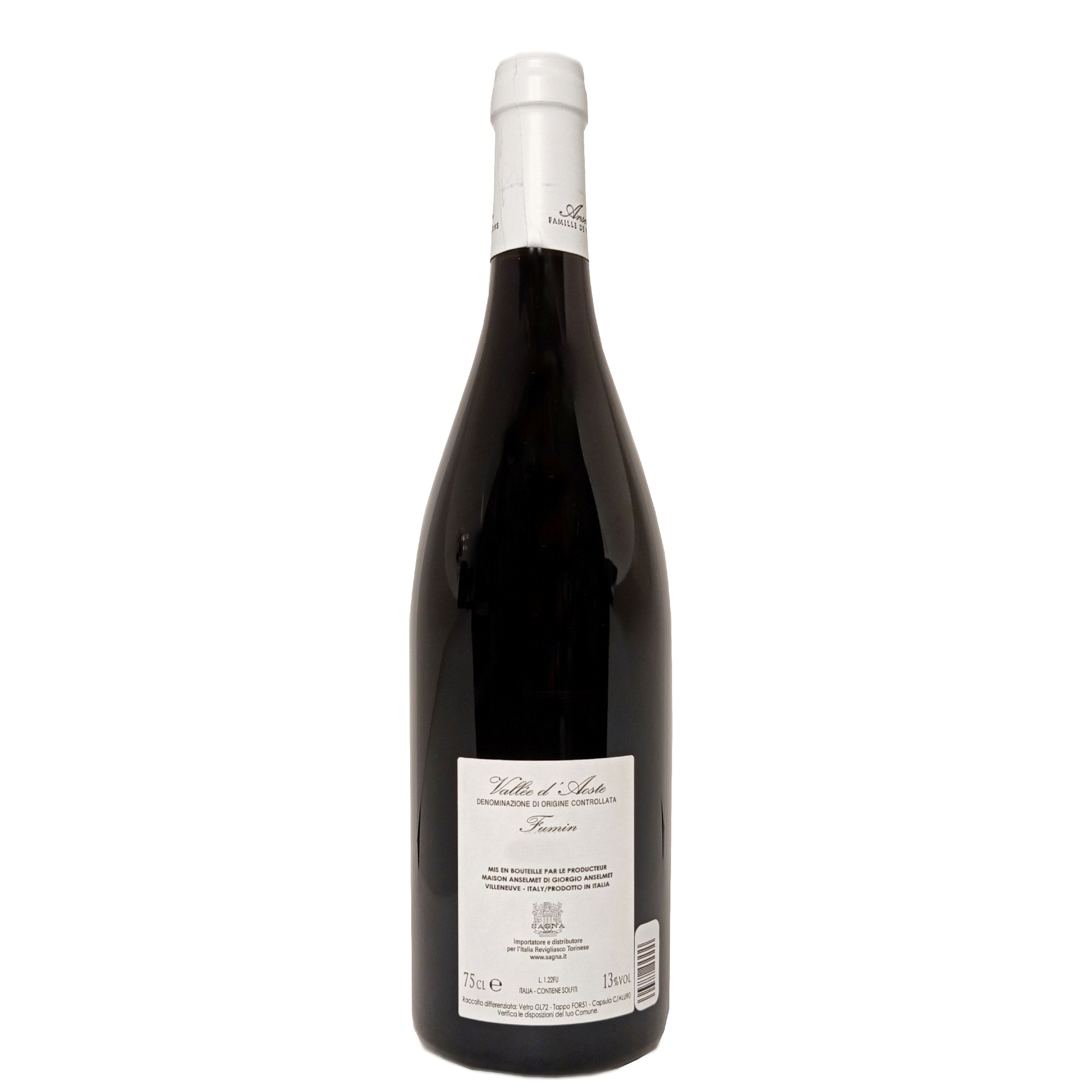 Fumin Valle d’Aosta Doc 2022 - Anselmet | Enoteca San Lorenzo Riccione