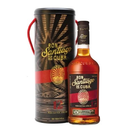santiago de cuba 12 anni gift box-enoteca san lorenzo riccione