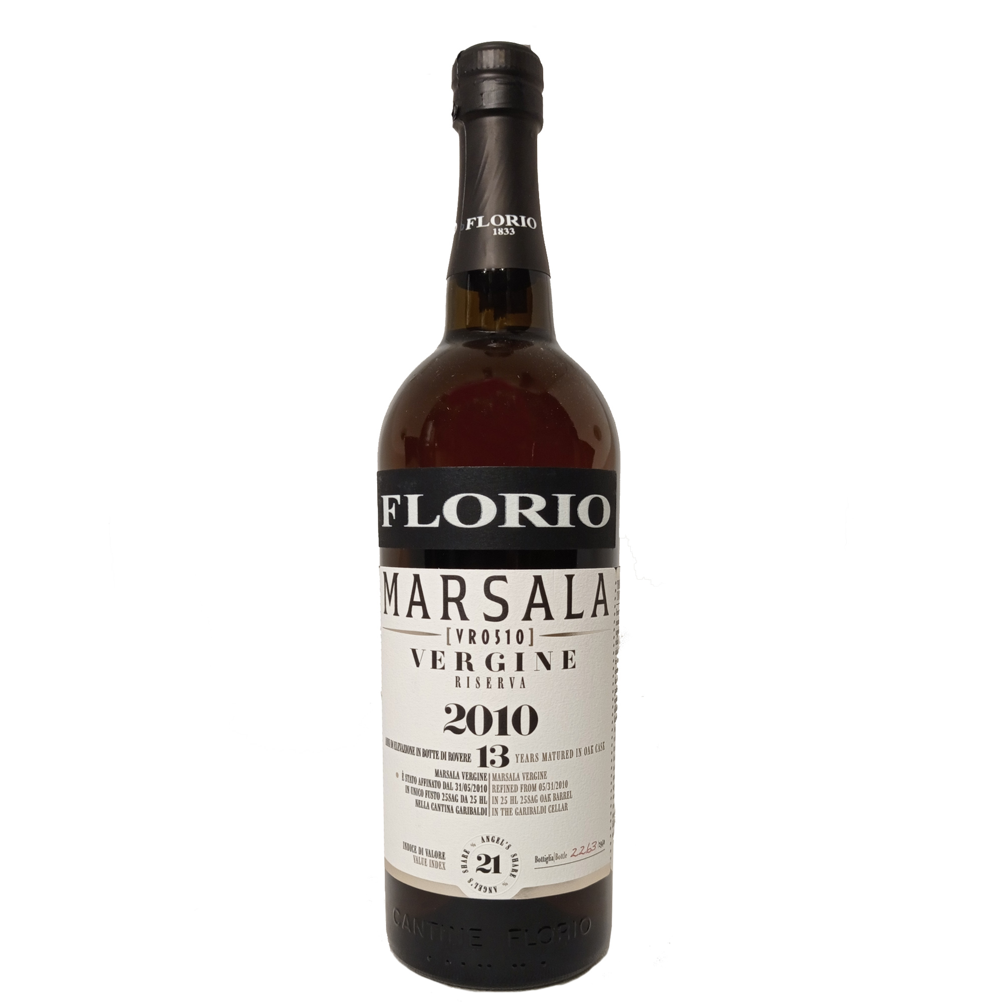 florio marsala vergine riserva 2010-enoteca san lorenzo riccione