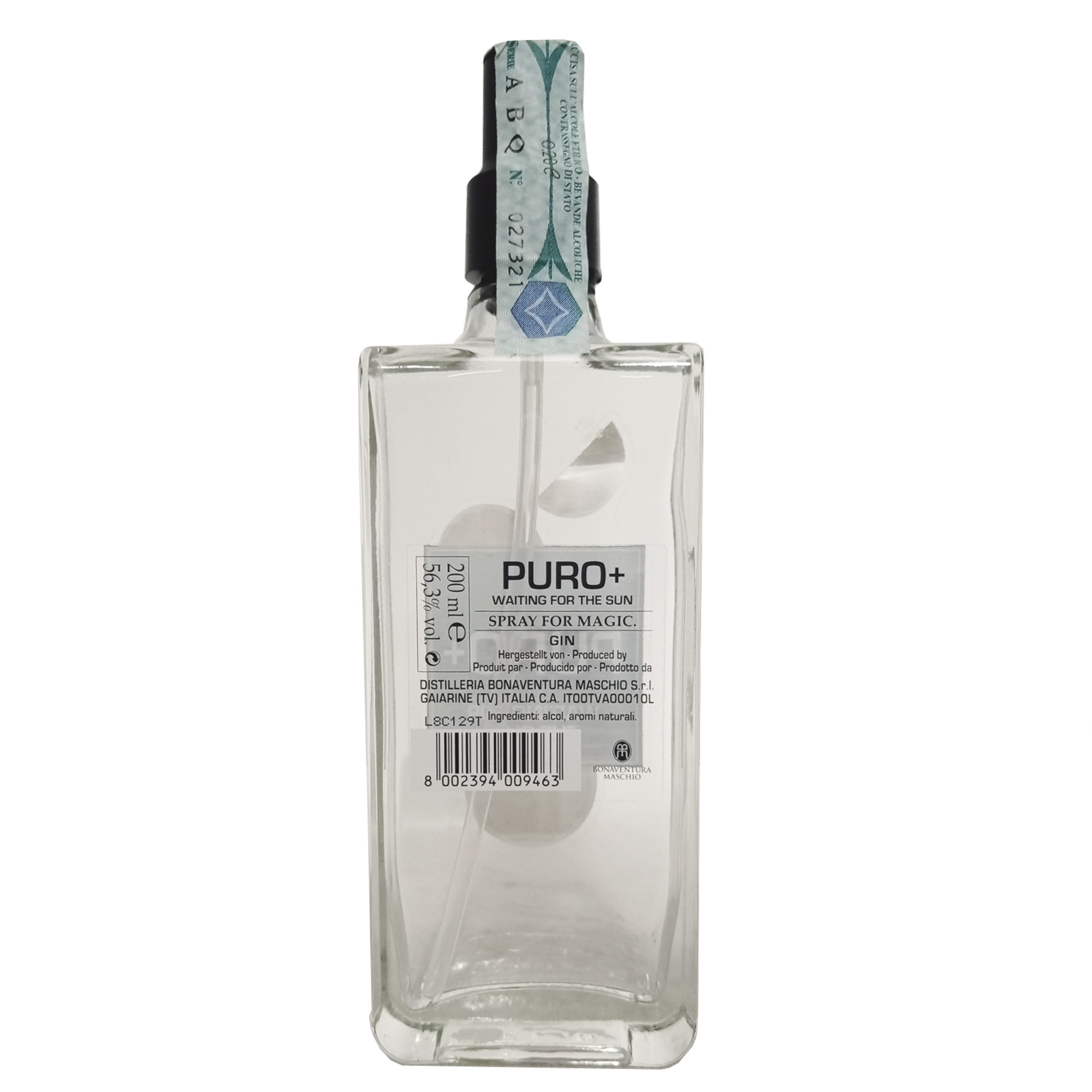 puro gin sun spray retro-enoteca san lorenzo riccione