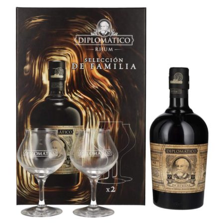 diplomatico seleccion de familia piu calici gift box-enoteca san lorenzo riccione