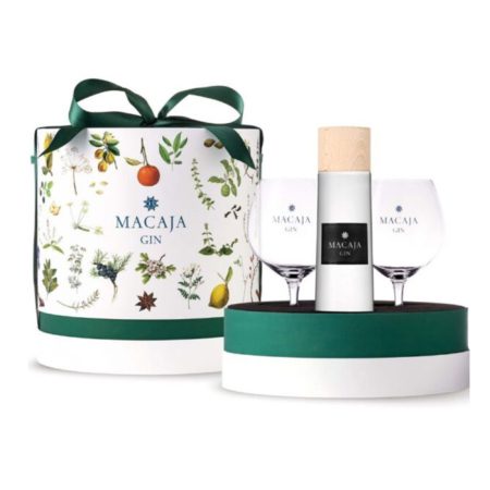 macaja gin cappelliera + bicchieri-enoteca san lorenzo riccione