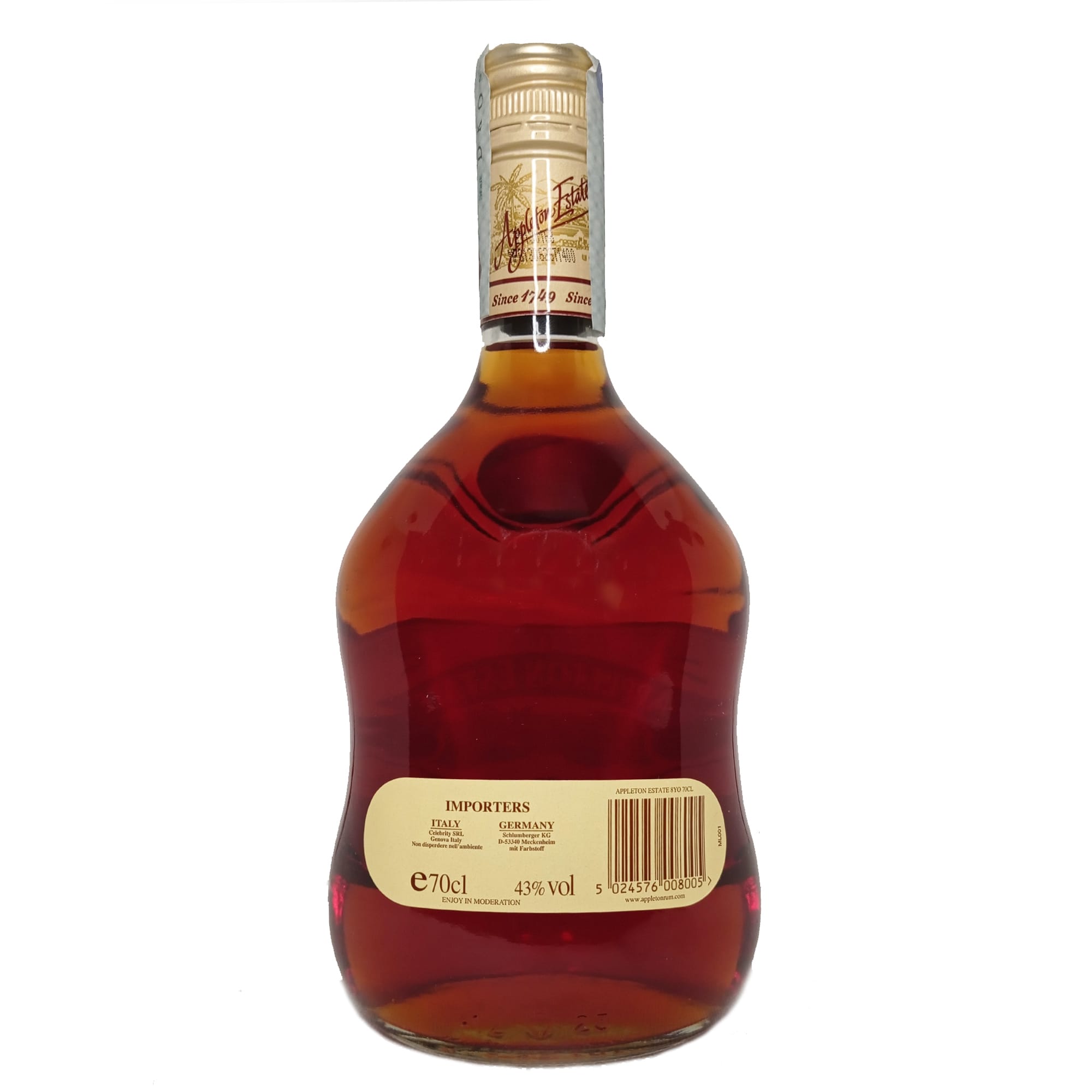 Appleton Estate Rum Reserve 8 Anni 70cl - Prodotti alcolici affidabili ...
