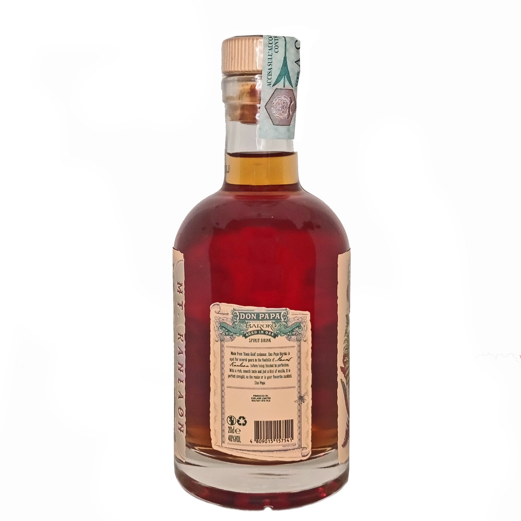 don papa baroko mignon 20cl retro-enoteca san lorenzo riccione