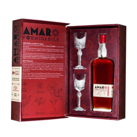 amaro formidabile più calici gift box-enoteca san lorenzo riccione
