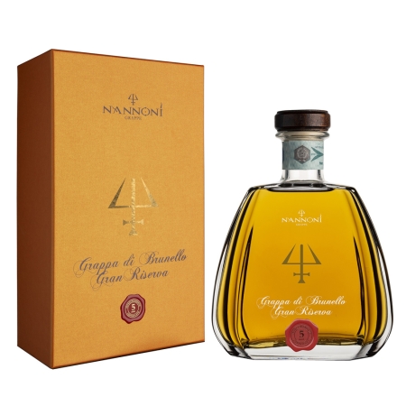 nannoni grappa brunello riserva gift box-enoteca san lorenzo riccione